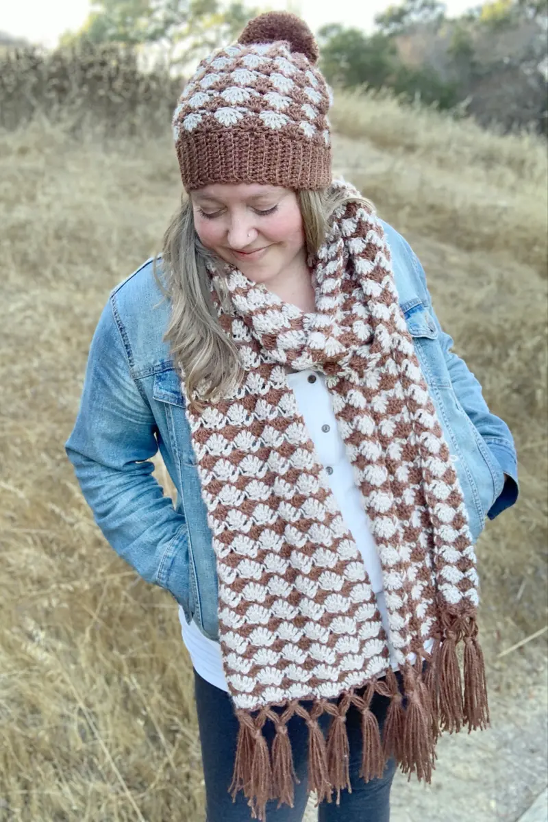 Crochet Kit - The Tobyn Hat And Scarf 1