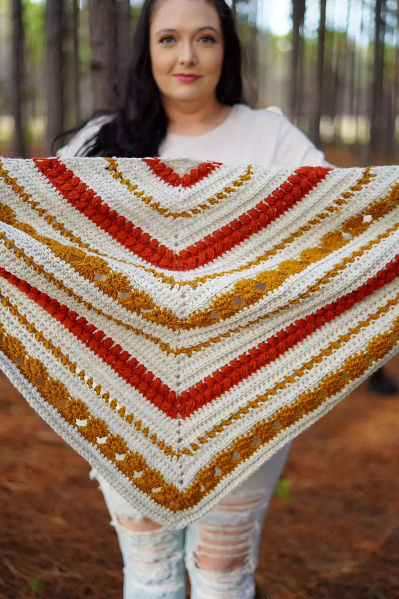 Crochet Kit - The Tranquility Scarf 2