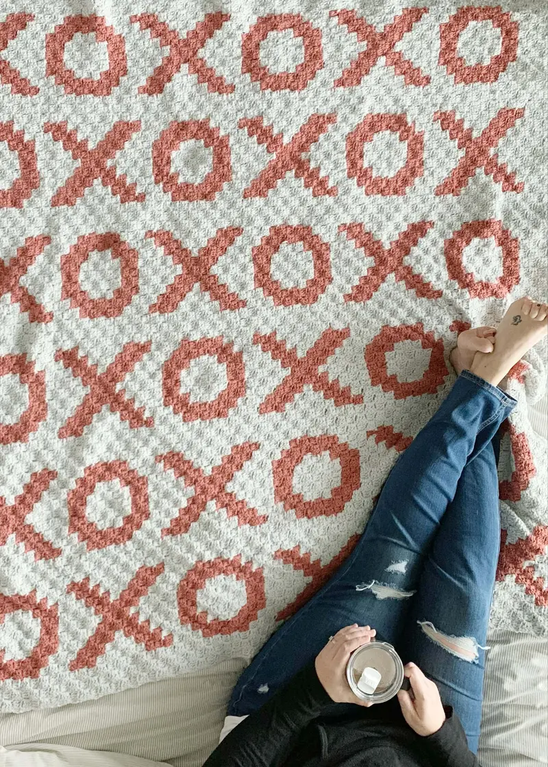 Crochet Kit - The Trudie Throw 1