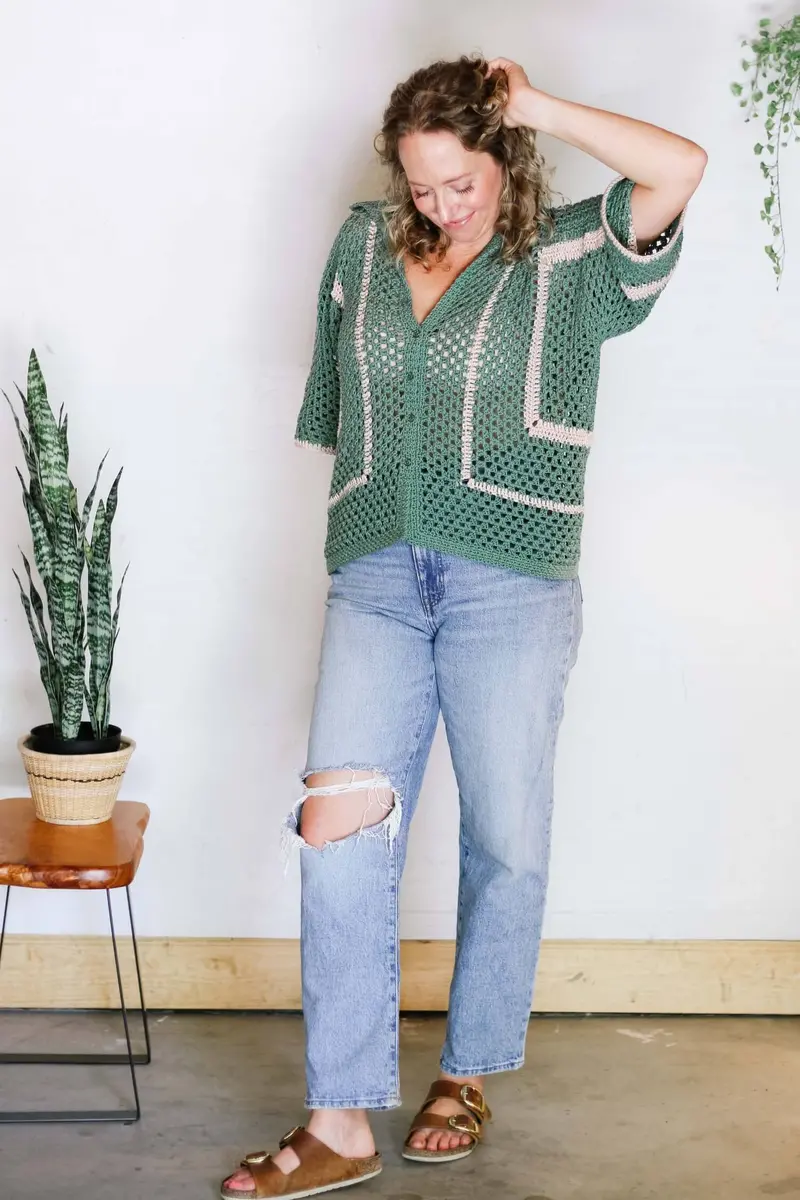 Crochet Kit - The Weekender Tee 1