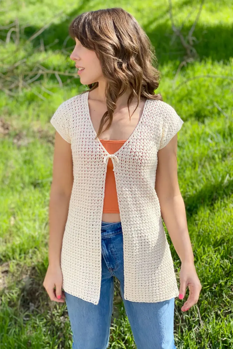 Crochet Kit - The Wendy Cardigan 1