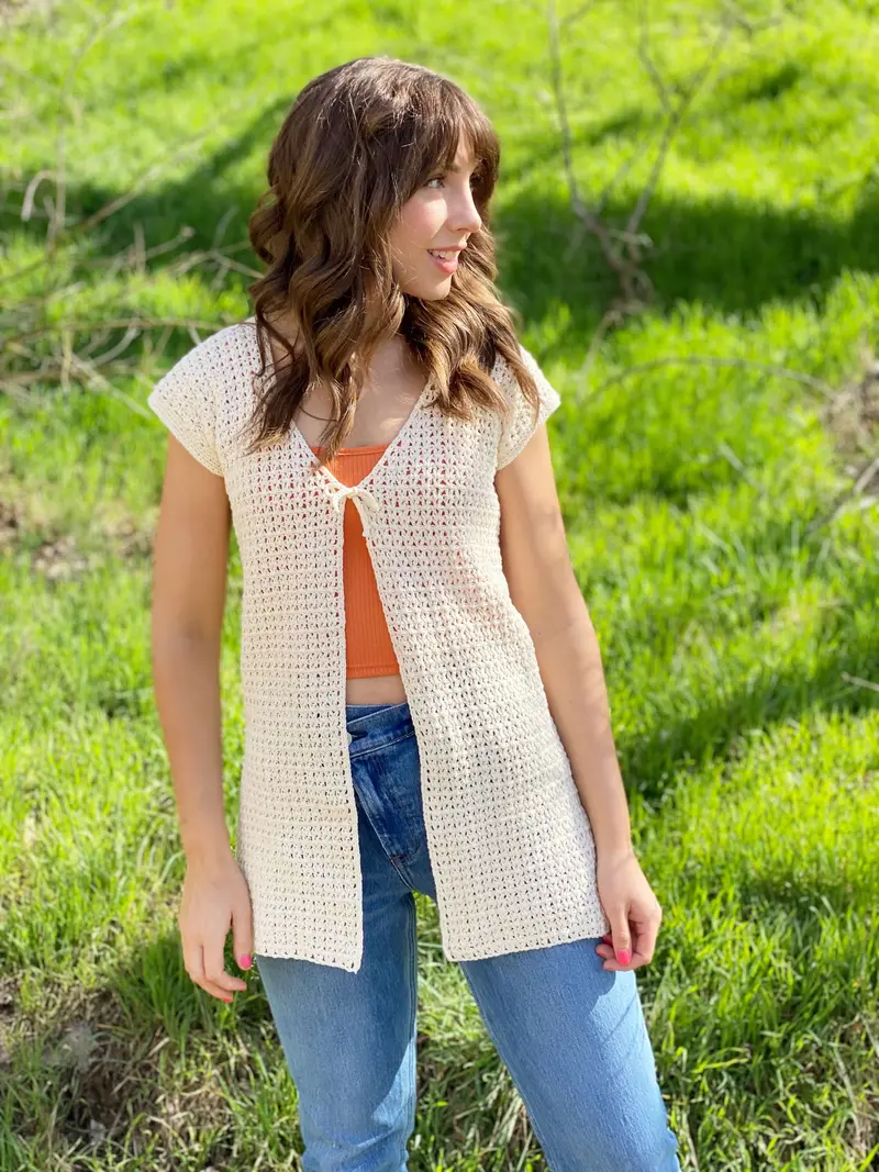 Crochet Kit - The Wendy Cardigan 2