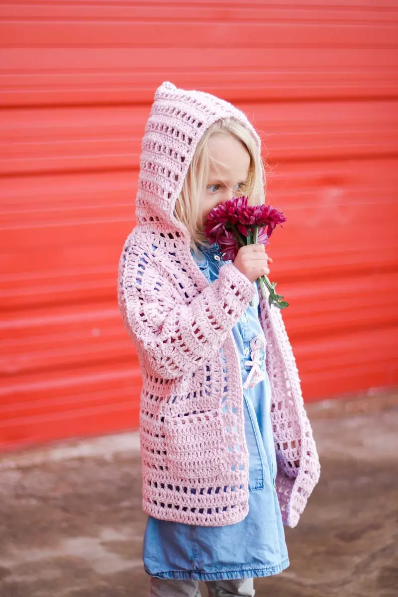 Crochet Kit - The Xo Cardigan 1
