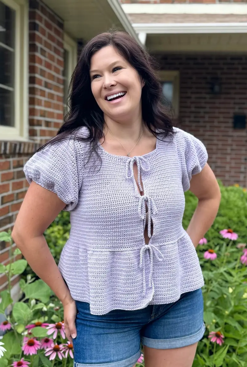 Crochet Kit - Tie Up Top 1