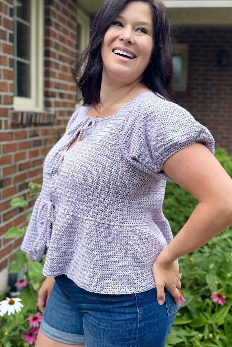 Crochet Kit - Tie Up Top 2