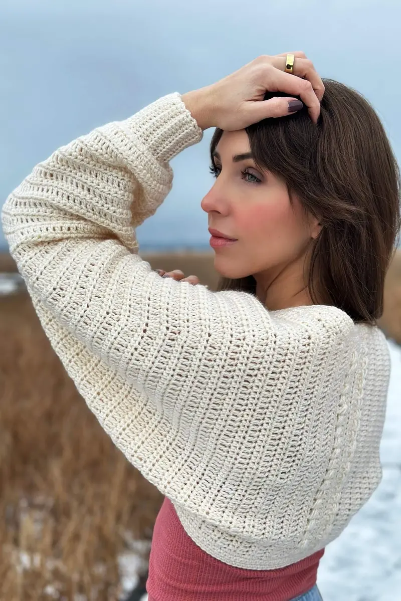 Crochet Kit - Tilda Shrug 1