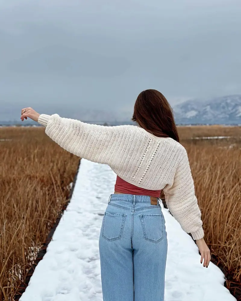 Crochet Kit - Tilda Shrug 2