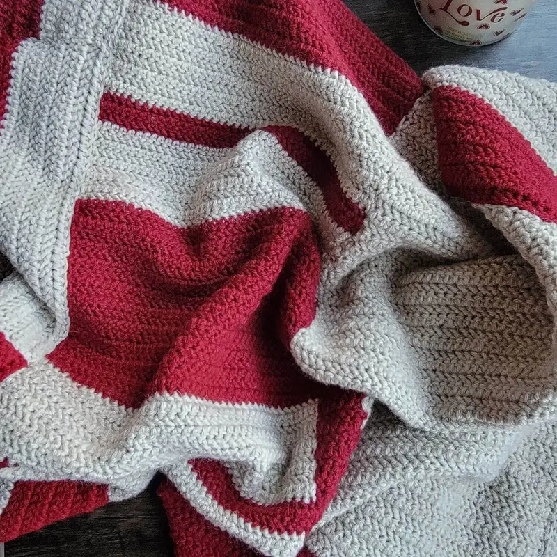 Crochet Kit - Timeline Throw Crochet 2