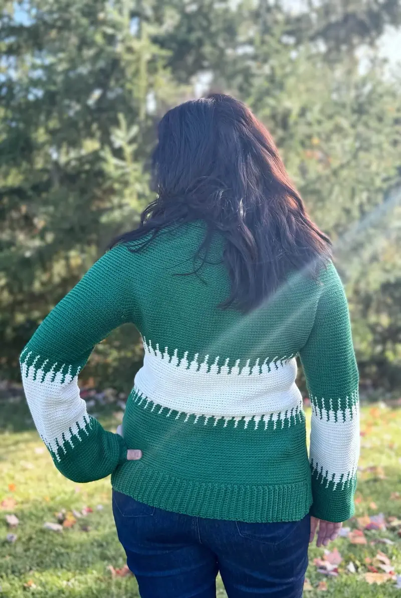 Crochet Kit - Torrey Pine Turtleneck 2