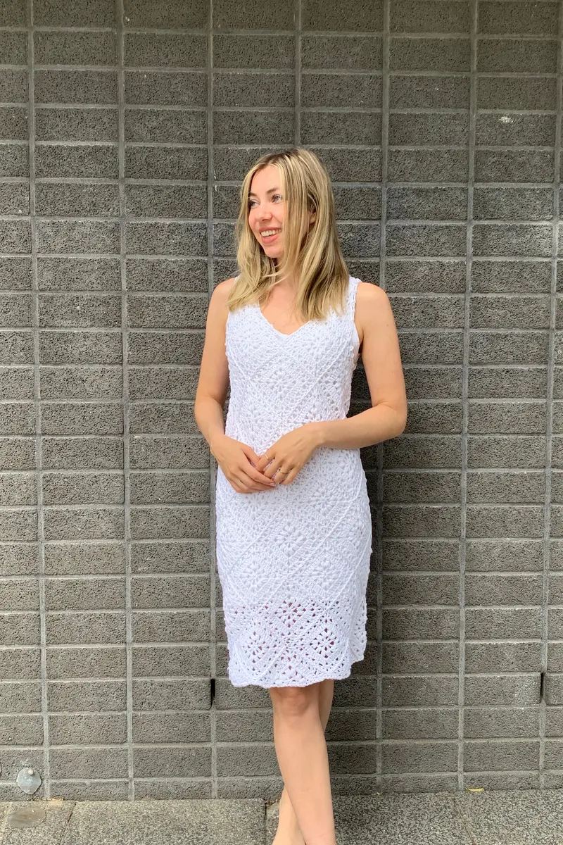 Crochet Kit - Tulip Square Dress 1