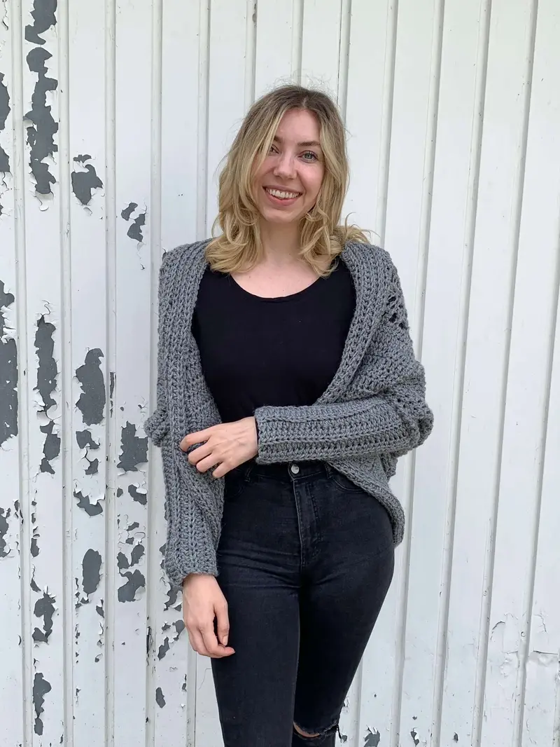 Crochet Kit - Tulip Square Shrug 2