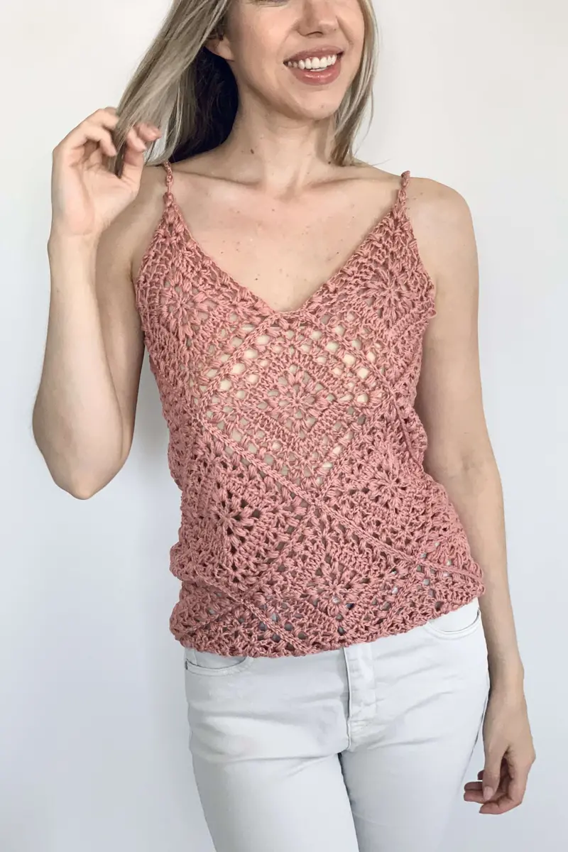 Crochet Kit - Tulip Square Tank Top 1
