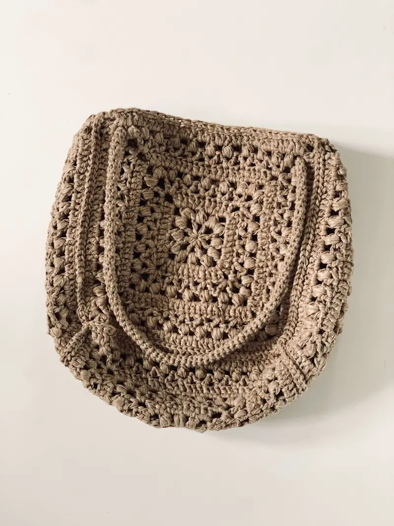 Crochet Kit - Tulip Square Trapeze Tote 2