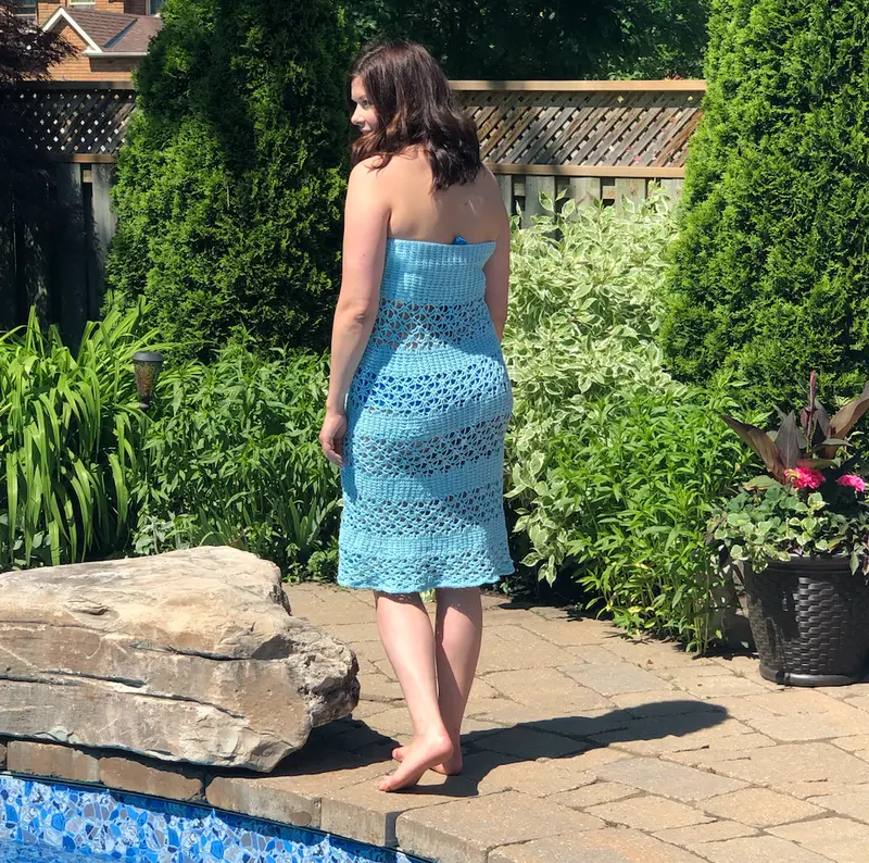 Crochet Kit - Tunisian Chill Cover Up 2