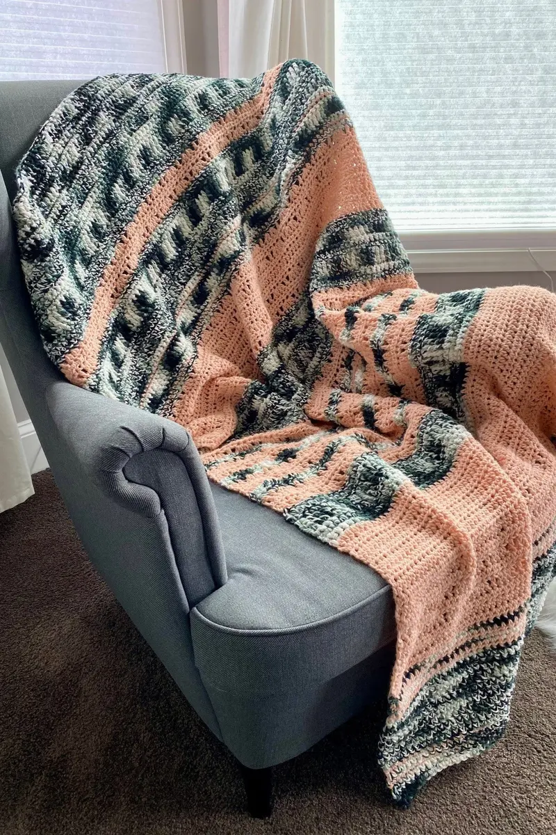 Crochet Kit - Twilight Afghan 1