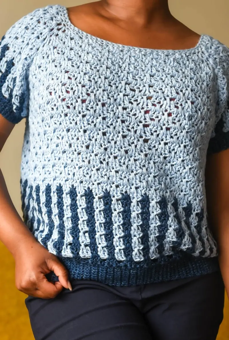 Crochet Kit - Uptown Tee 1