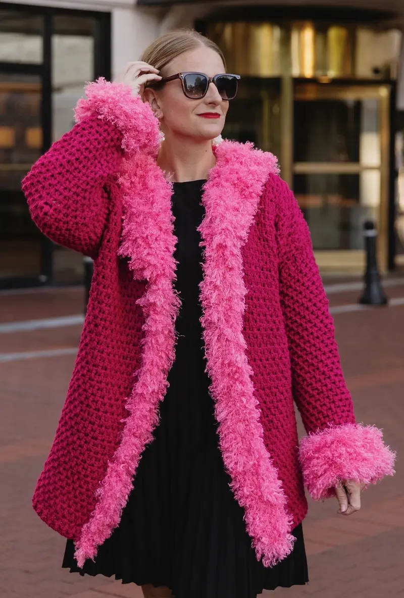 Crochet Kit - Vera Coatigan 1