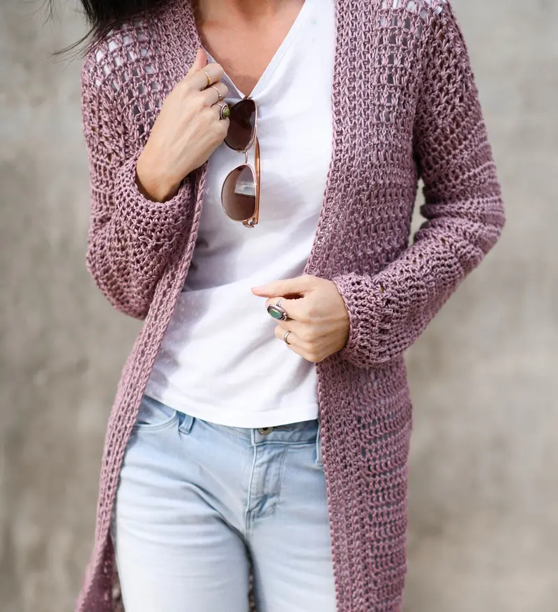 Crochet Kit - Verano Longline Cardigan 2