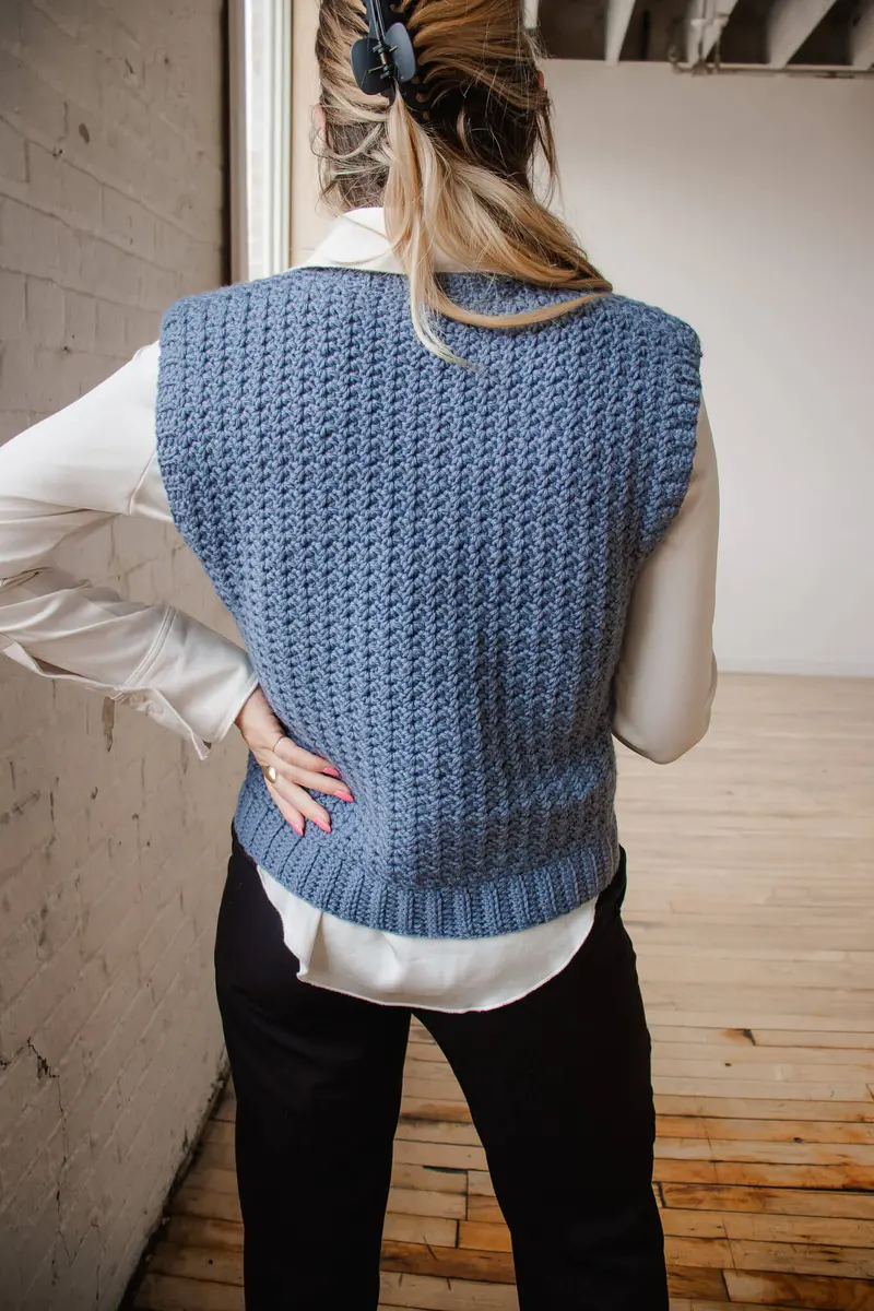 Crochet Kit - Vested Interest Slipover 2