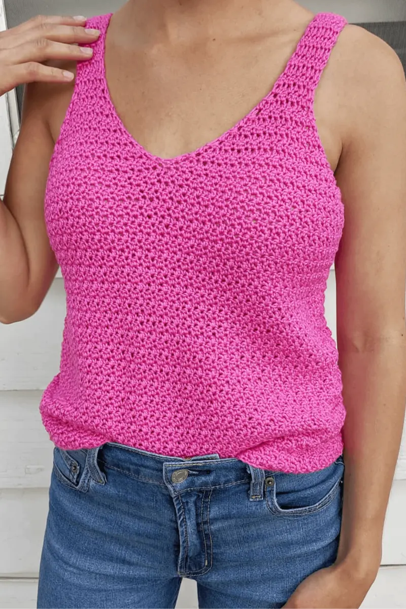 Crochet Kit - Victoria Vneck 1