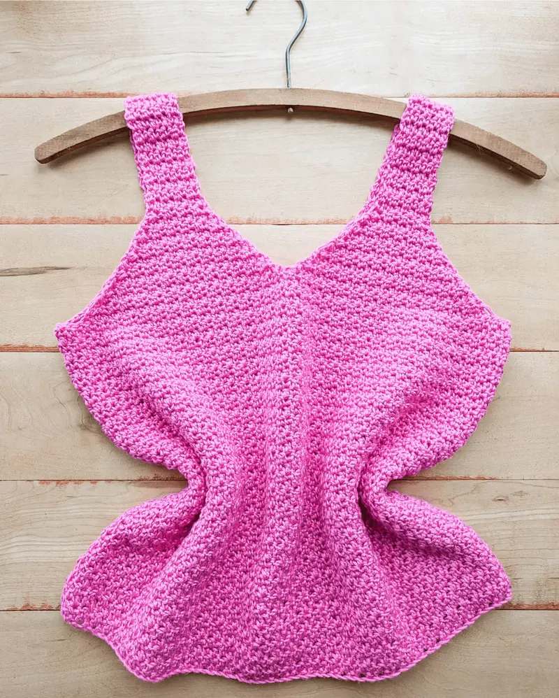 Crochet Kit - Victoria Vneck 2