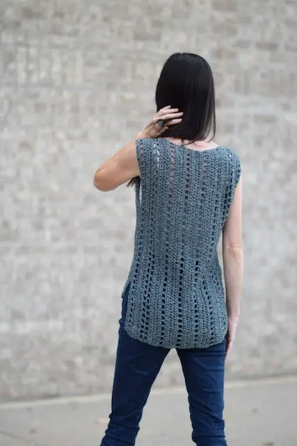 Crochet Kit - Vintage “Jeans” Summer Top 2