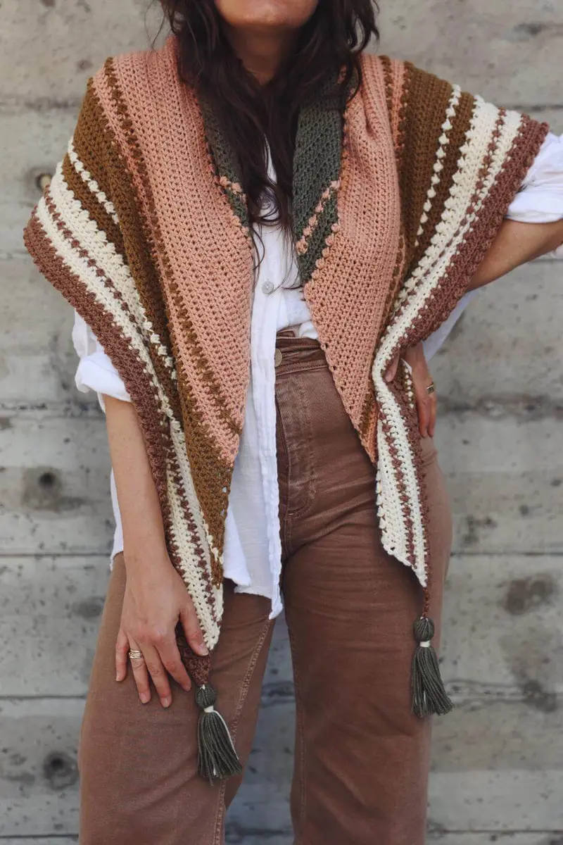 Crochet Kit - Vista Wrap 2