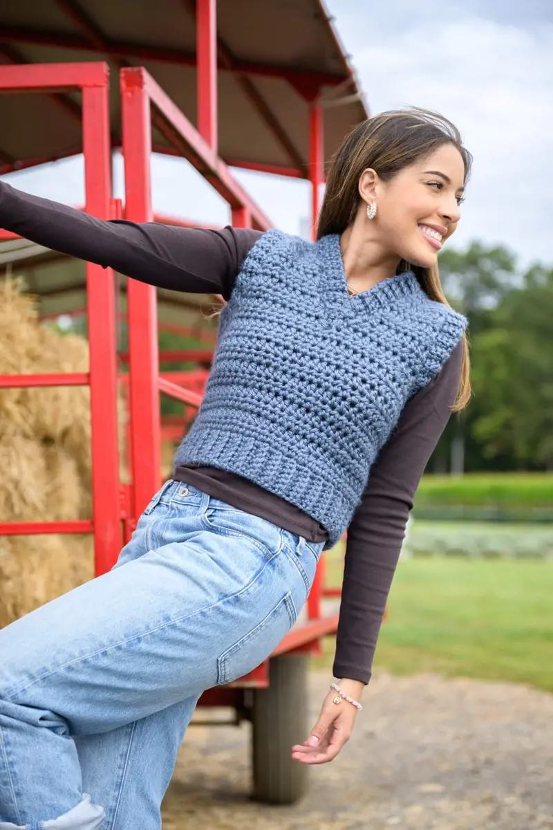 Crochet Kit - Willet Vest 1