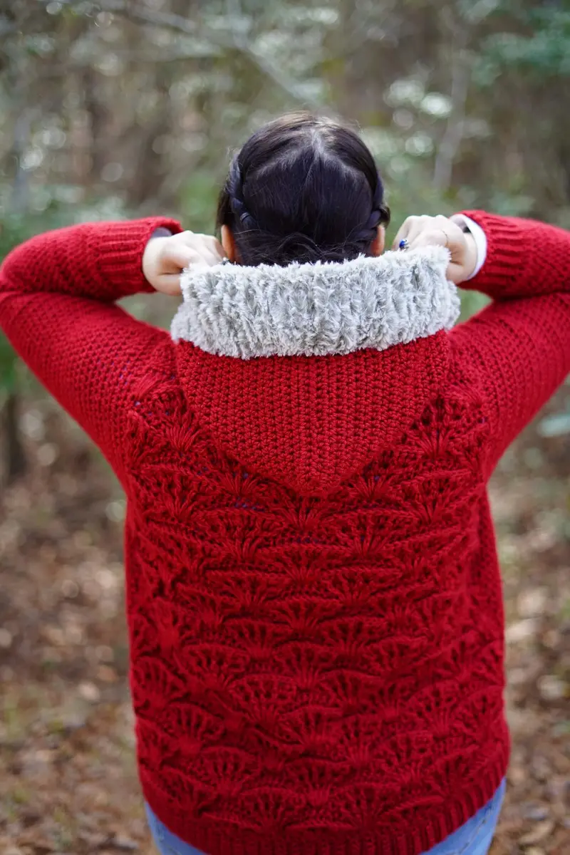 Crochet Kit - Winter Thistle Jacket 1