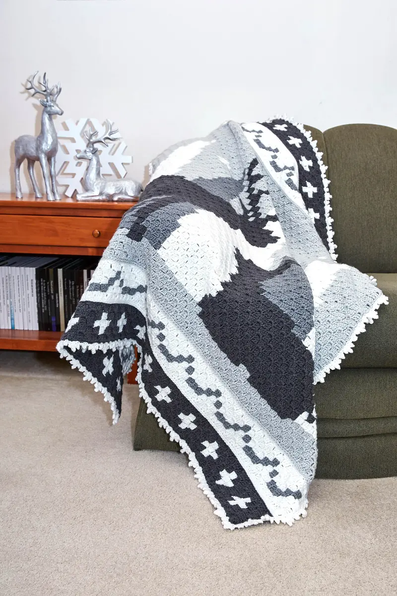 Crochet Kit - Winter Wonderland Afghan 2