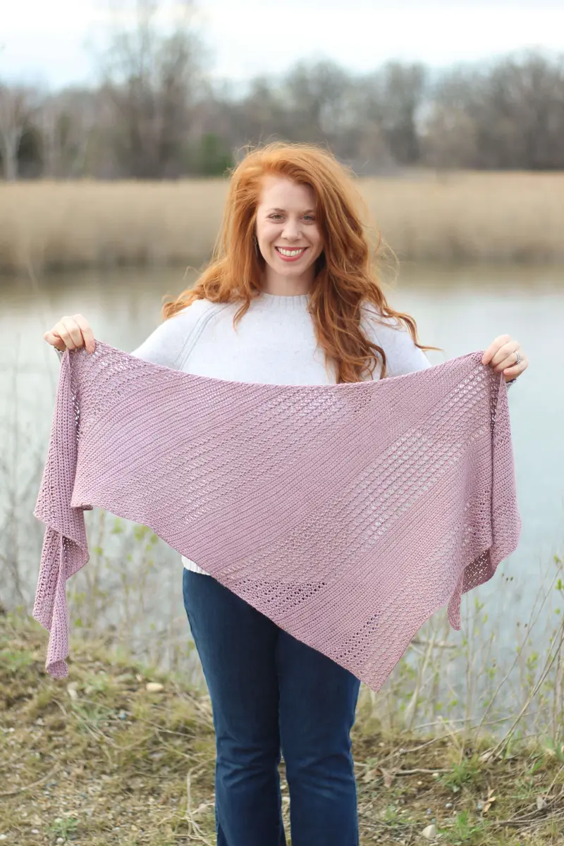 Crochet Kit - Wisteria Wrap 1