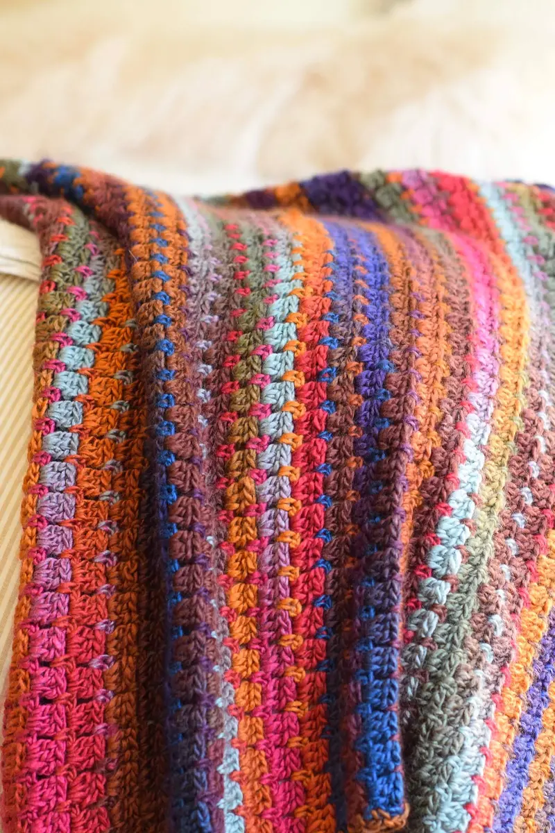 Crochet Kit - Woodland Prismatic Throw 1