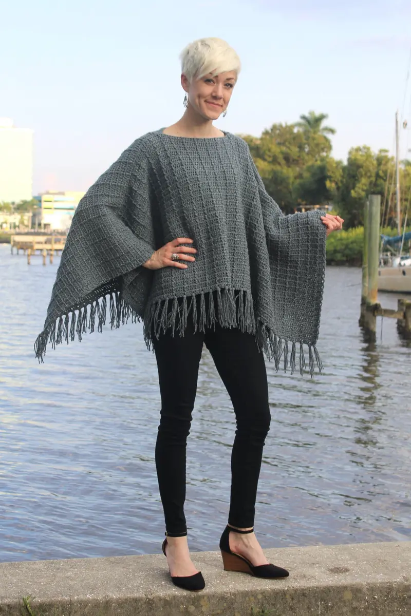 Crochet Kit - Written In The Stars Poncho 1