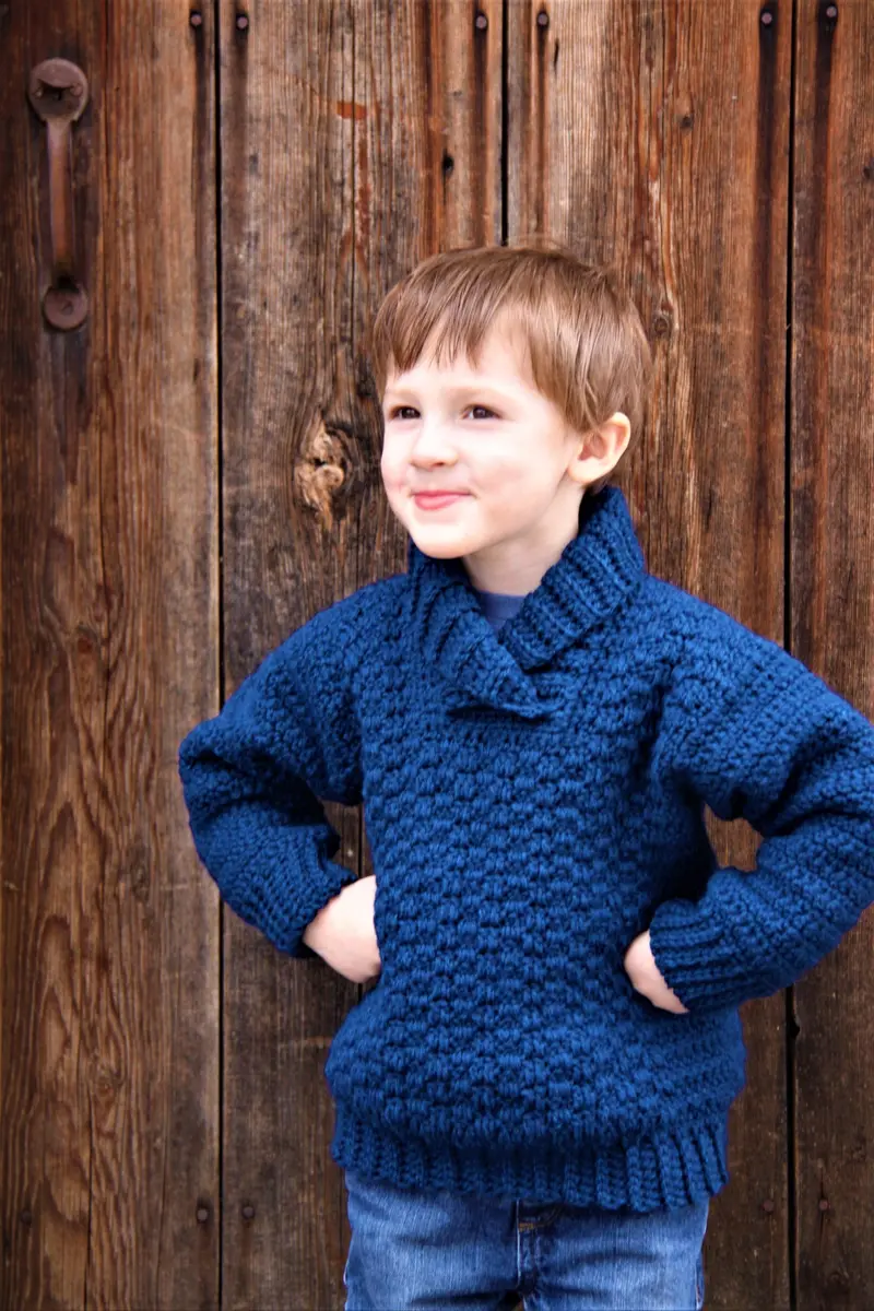 Crochet Kit - Wulf Kids Pullover 1