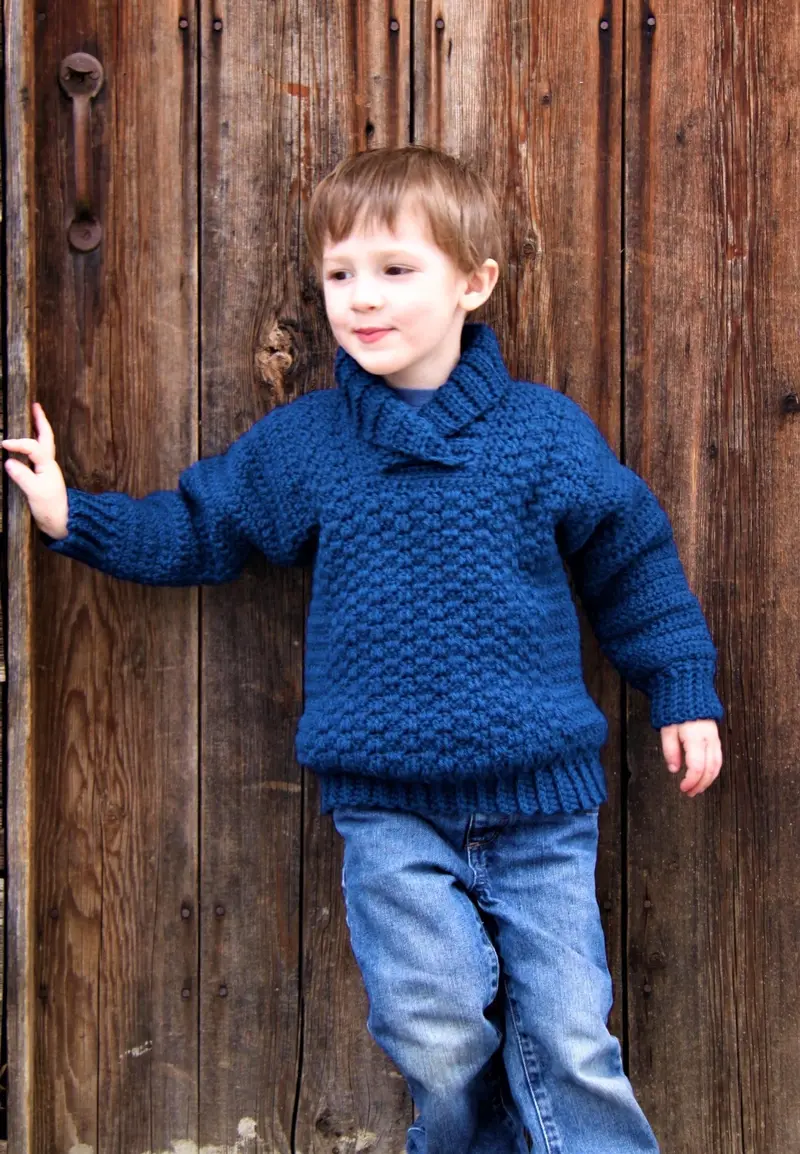 Crochet Kit - Wulf Kids Pullover 2