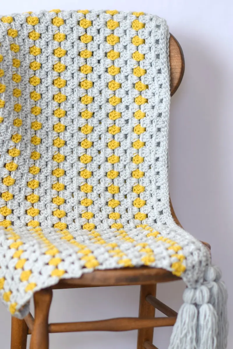 Crochet Kit - Yellow Brick Road Afghan 1