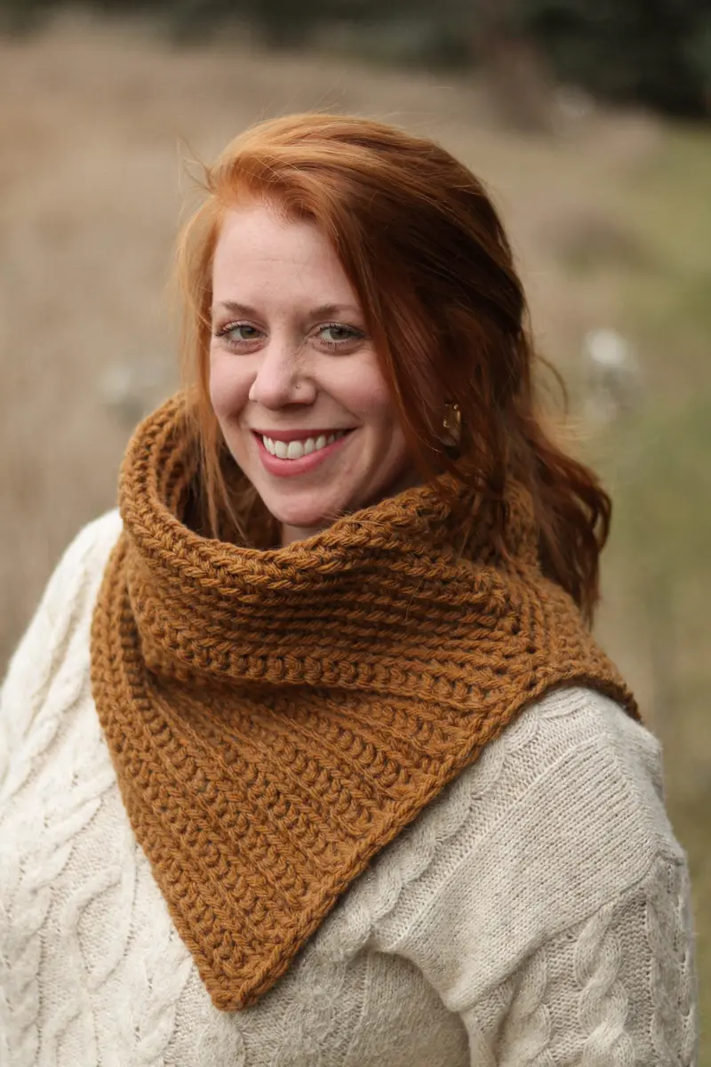 Crochet Kit - Yellowstone Cowl 1