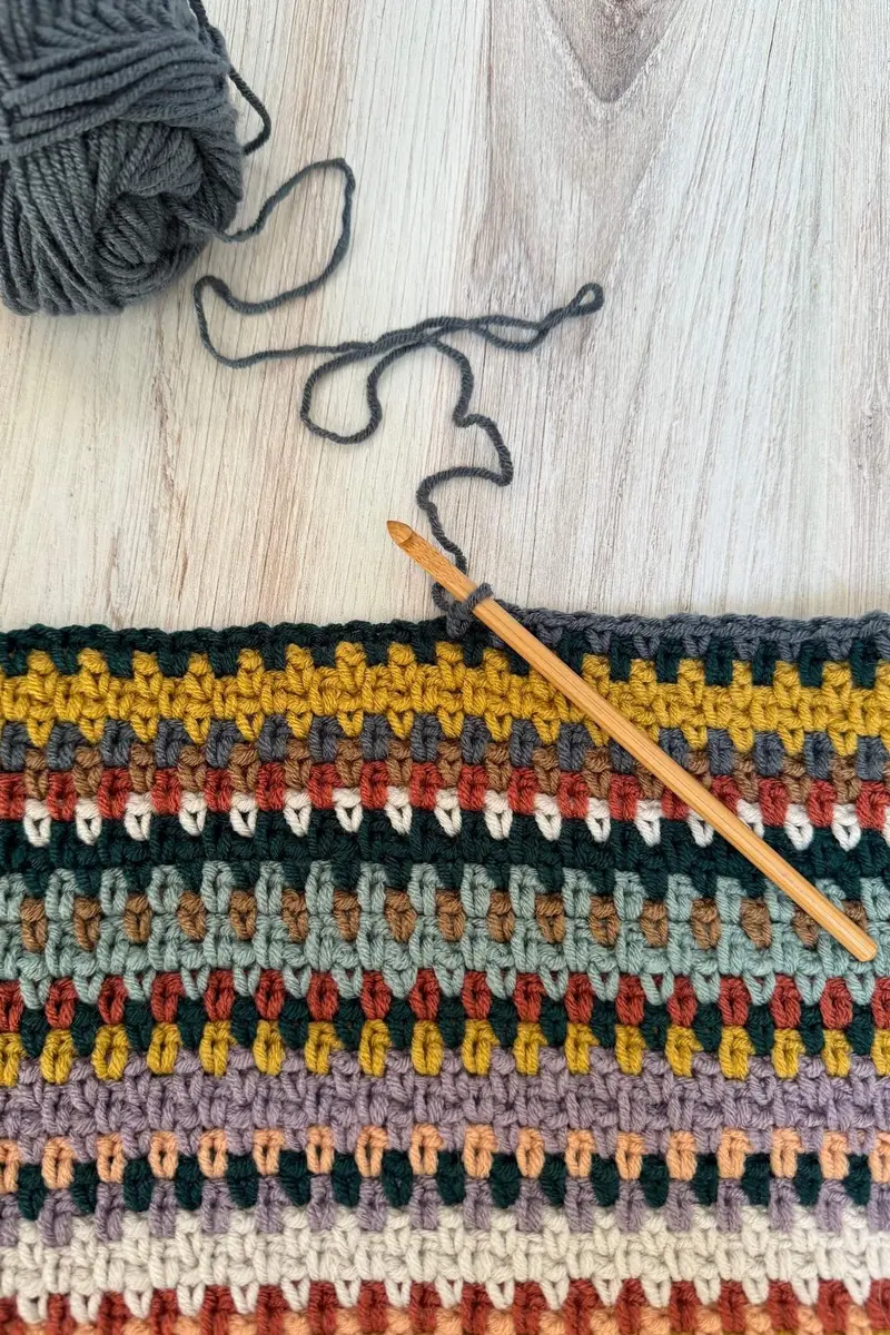 Crochet Mood Blanket 2024 1
