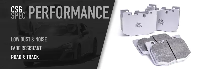 Csg Spec Brake Pads - Honda Civic Si 2002-2015 Rear 1