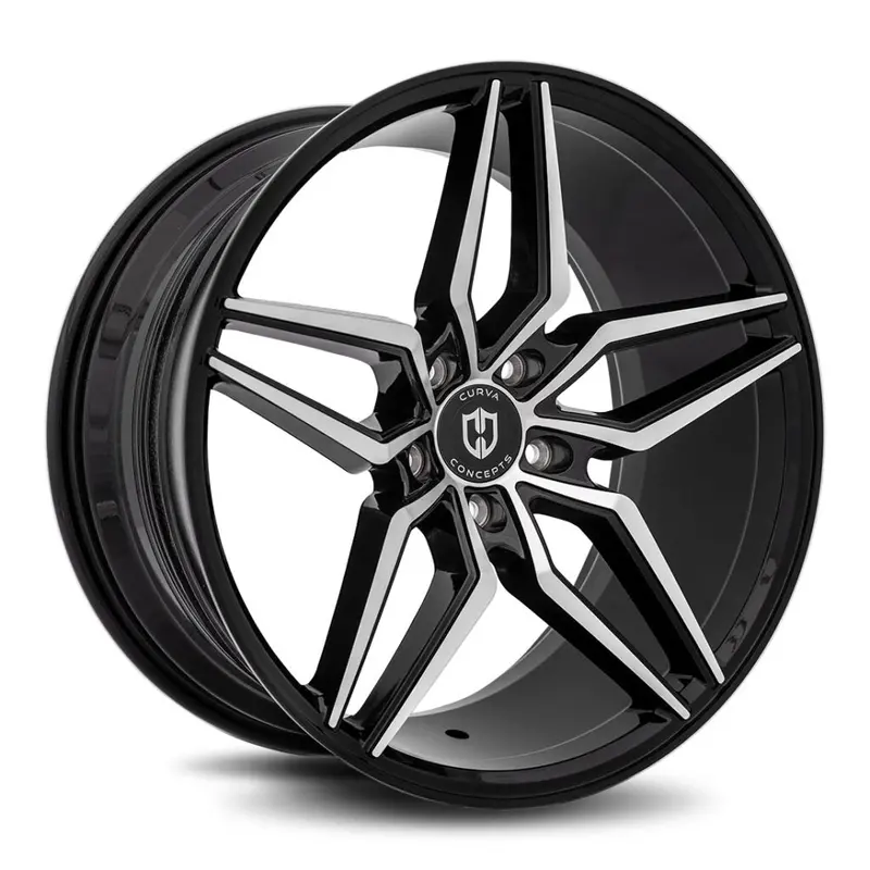 Curva C25 Gloss Black Machine Face 1