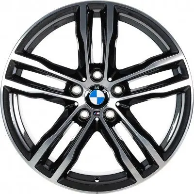 (Demo Car Wheels) 19” Bmw 3 Series 704M Oe M Performance Bi-Colour Wheels Set 1
