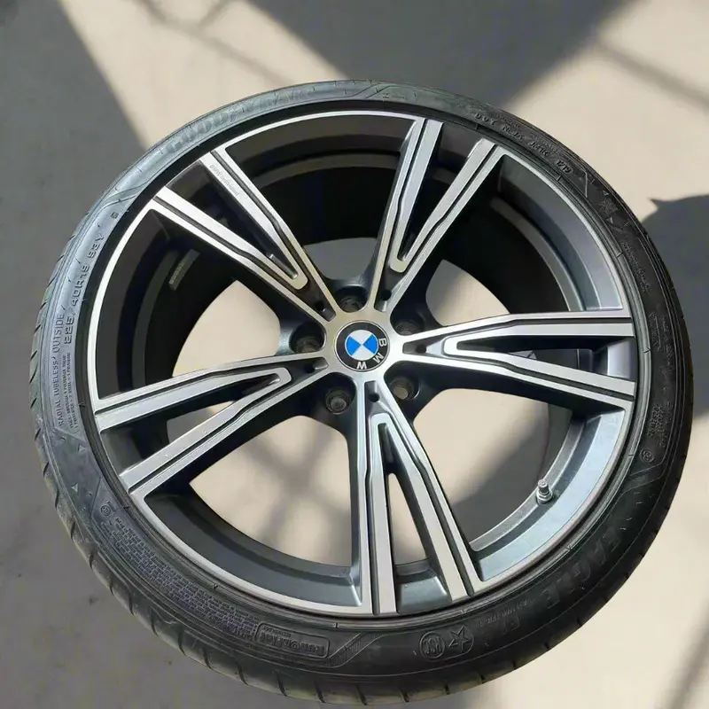 (Demo Car Wheels) 19” Bmw 3 Series 793I Oe Bi-Colour Wheels Set 1