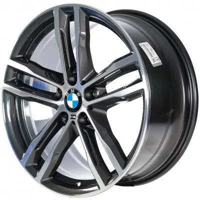 (Demo Car Wheels) 19” Bmw 4 Series 704M Oe M Performance Bi-Colour Wheels Set 2
