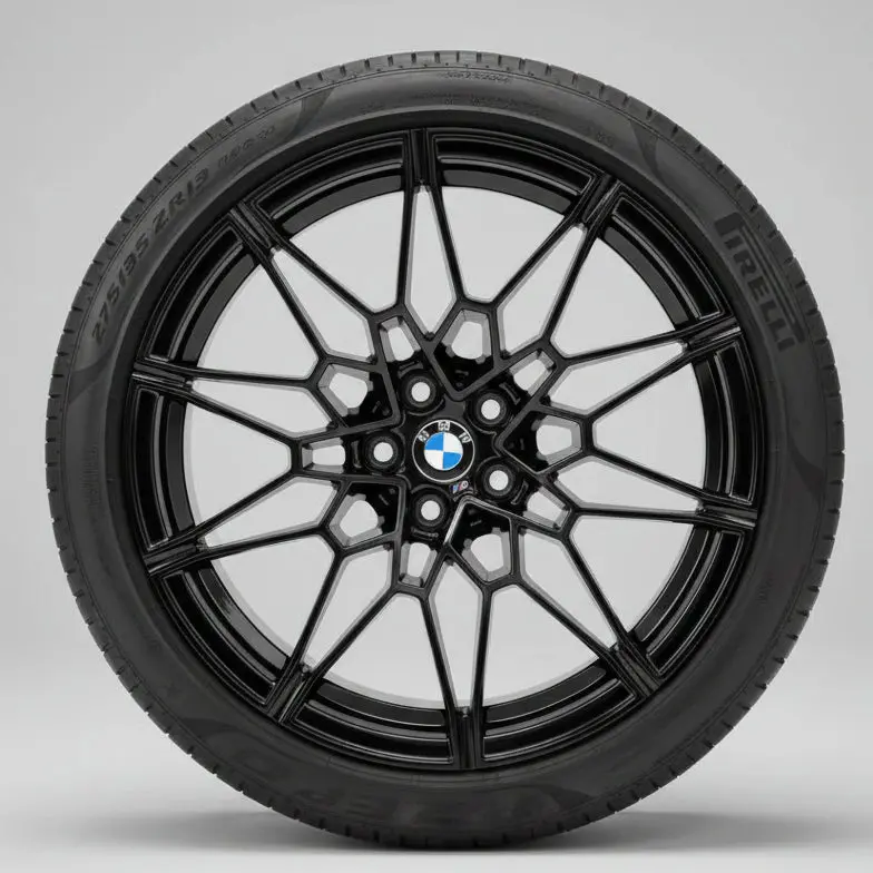 (Demo Car Wheels) 19"+20” Bmw M3 / M4 826M M Performance Oe Wheels Set 1