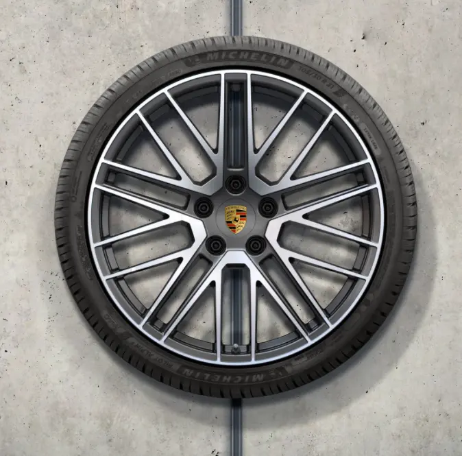 (Demo Car Wheels) 20”/21" Porsche 911 992 Turbo Design Ii Oe Wheels 1