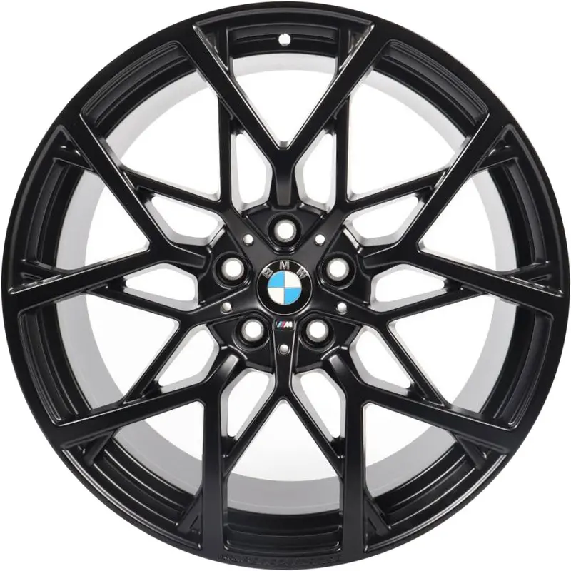 (Demo Car Wheels) 20” Bmw 3-Series G20 G21 795M Oe M Performance Matt Black Forged Wheels Set 2