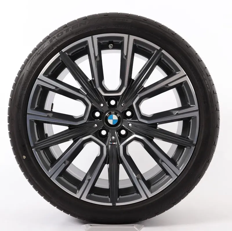(Demo Car Wheels) 20” Bmw 6-Series G32 | 7-Series G11 G12 | 817M Oe Complete Wheel Set 1