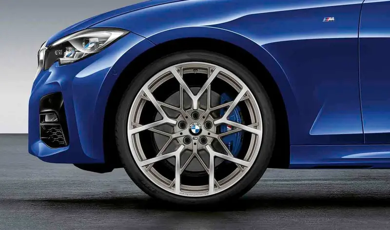 (Demo Car Wheels) 20” Bmw Bmw 2-Series G42 795M 795M Oe Bi-Colour M Performance Forged Wheels Set 2