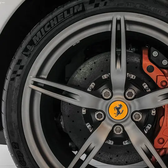 (Demo Car Wheels) 20" Ferrari 458 Speciale Oe Forged Wheels 1