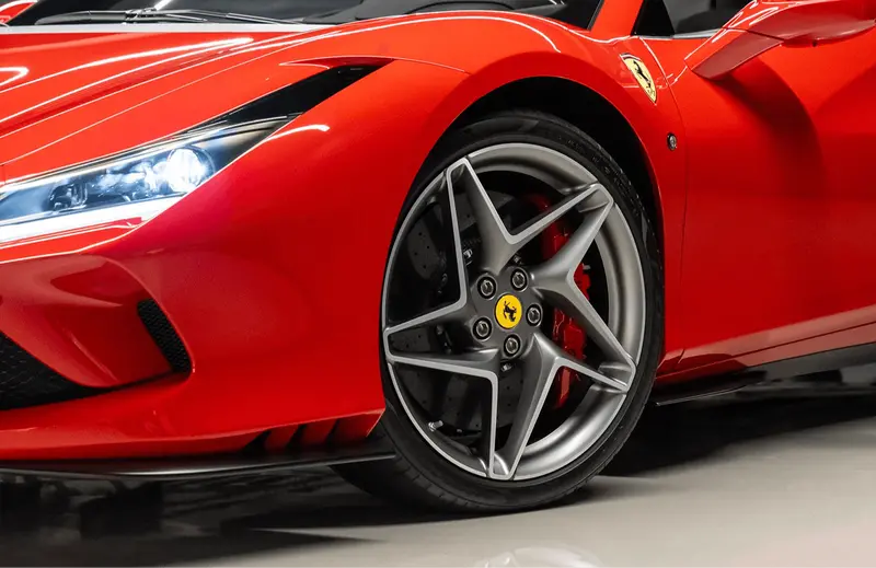 (Demo Car Wheels) 20" Ferrari F8 Tributo Forged 5-Spokes Oe Wheels 2